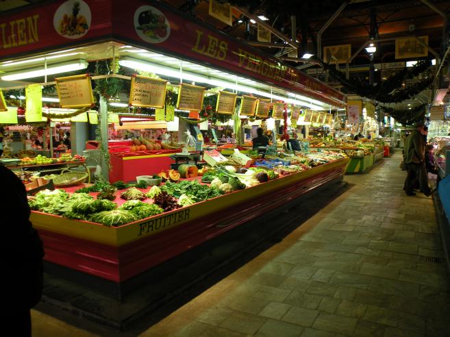  Les vergers de St Julien, marché couvert